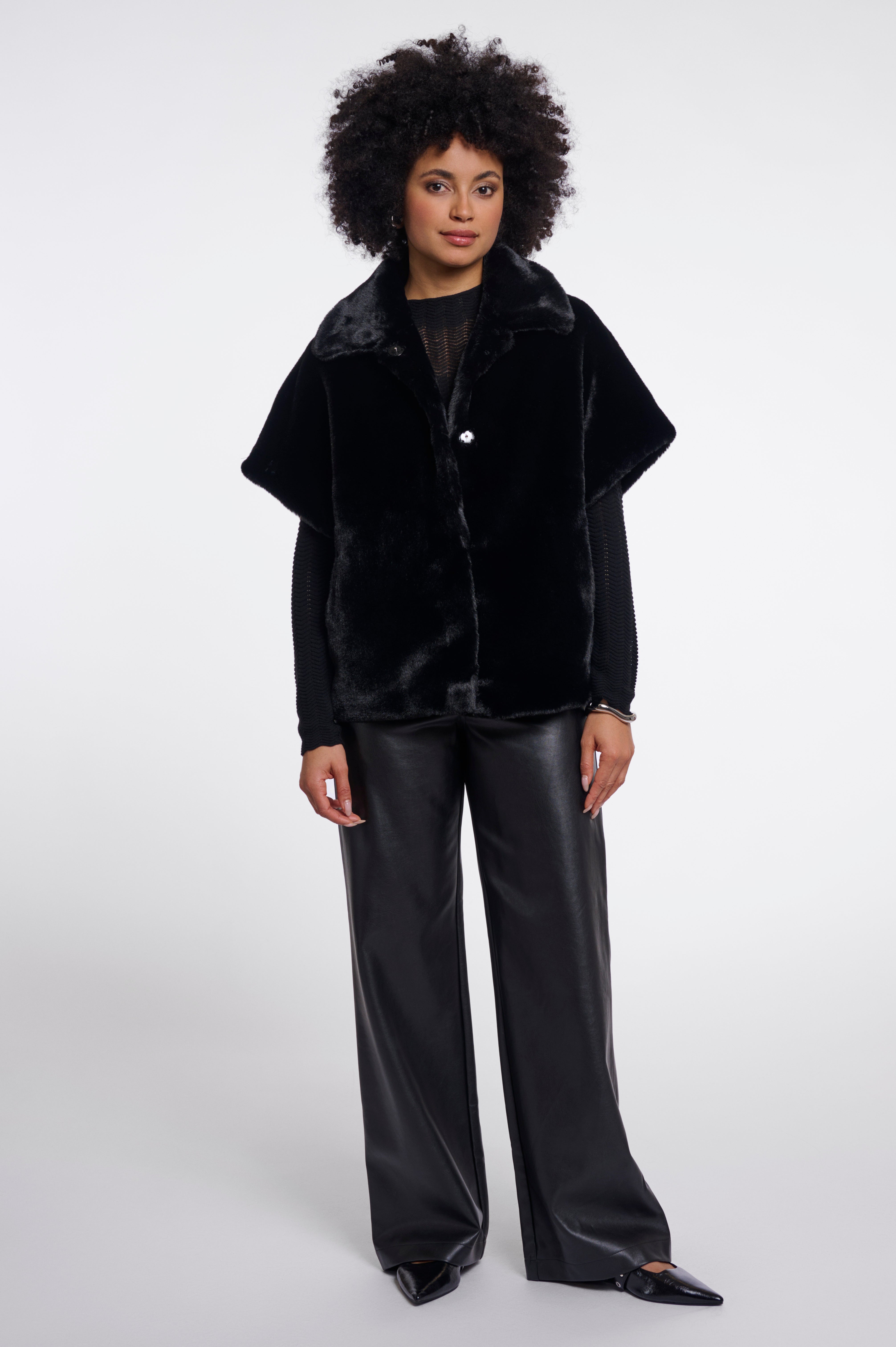 Cappotto donna art. Bodil Rino & Pelle Black
