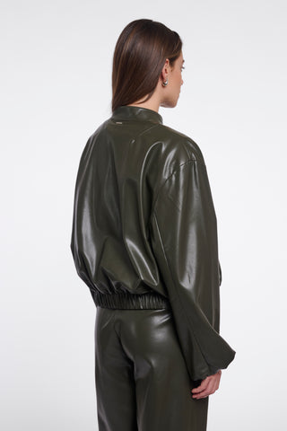 Giubbotto donna art. Boja Rino & Pelle Hunter green