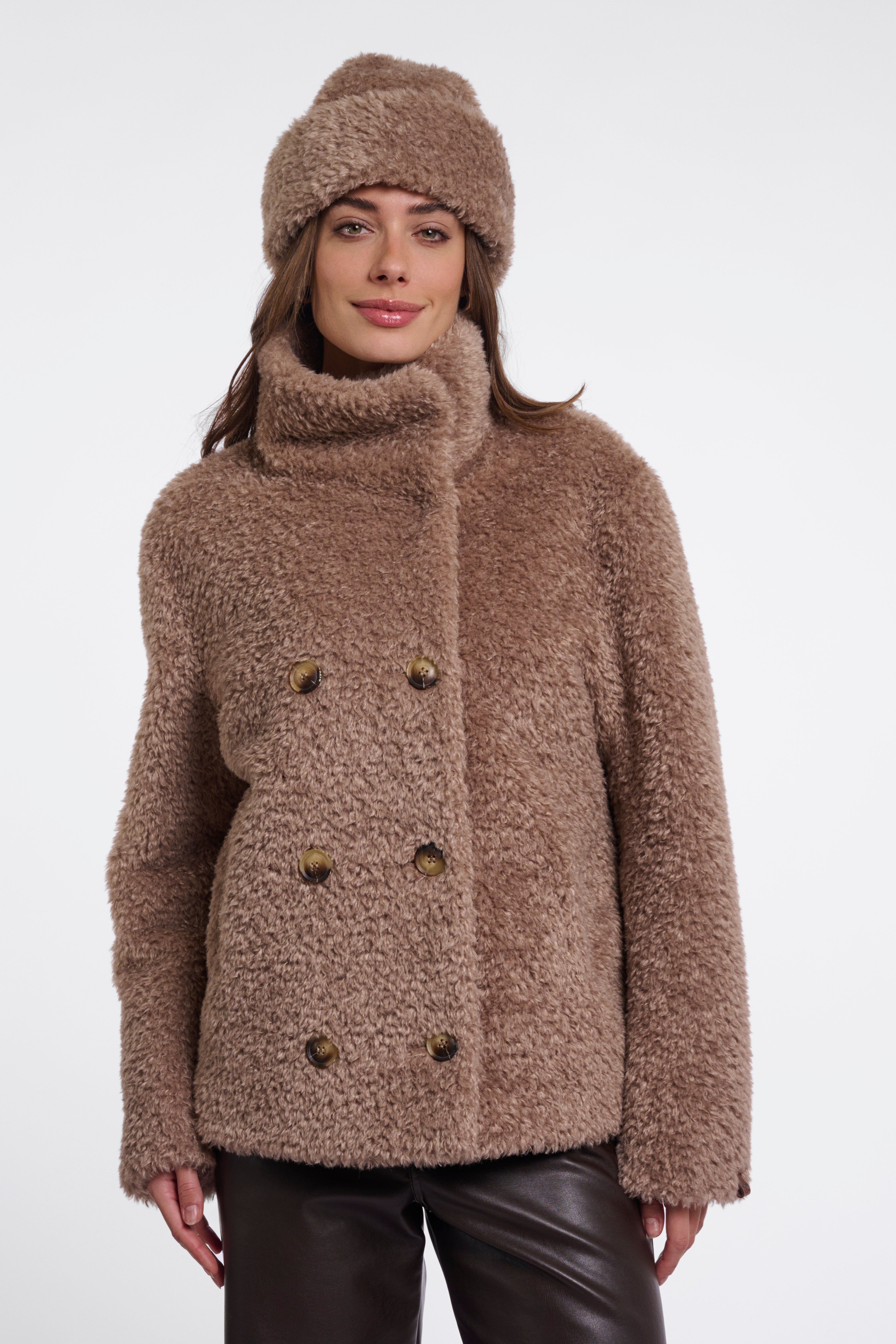 Giacca donna art. Brune Rino & Pelle Mocha latte