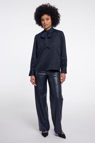 Camicia donna art. Bryanna Rino & Pelle Dark navy