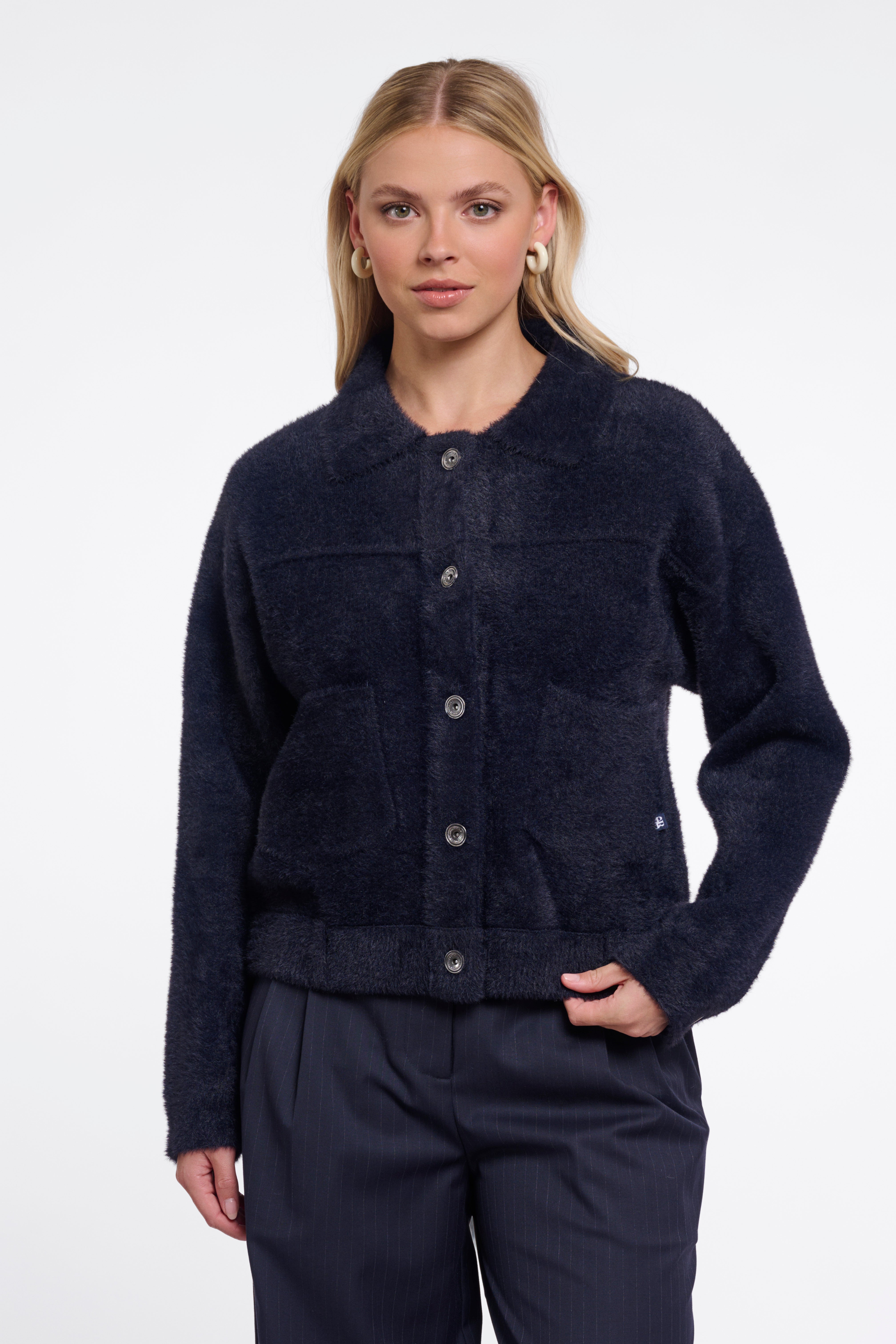 Giacca donna art. Bubbly Rino & Pelle Dark navy