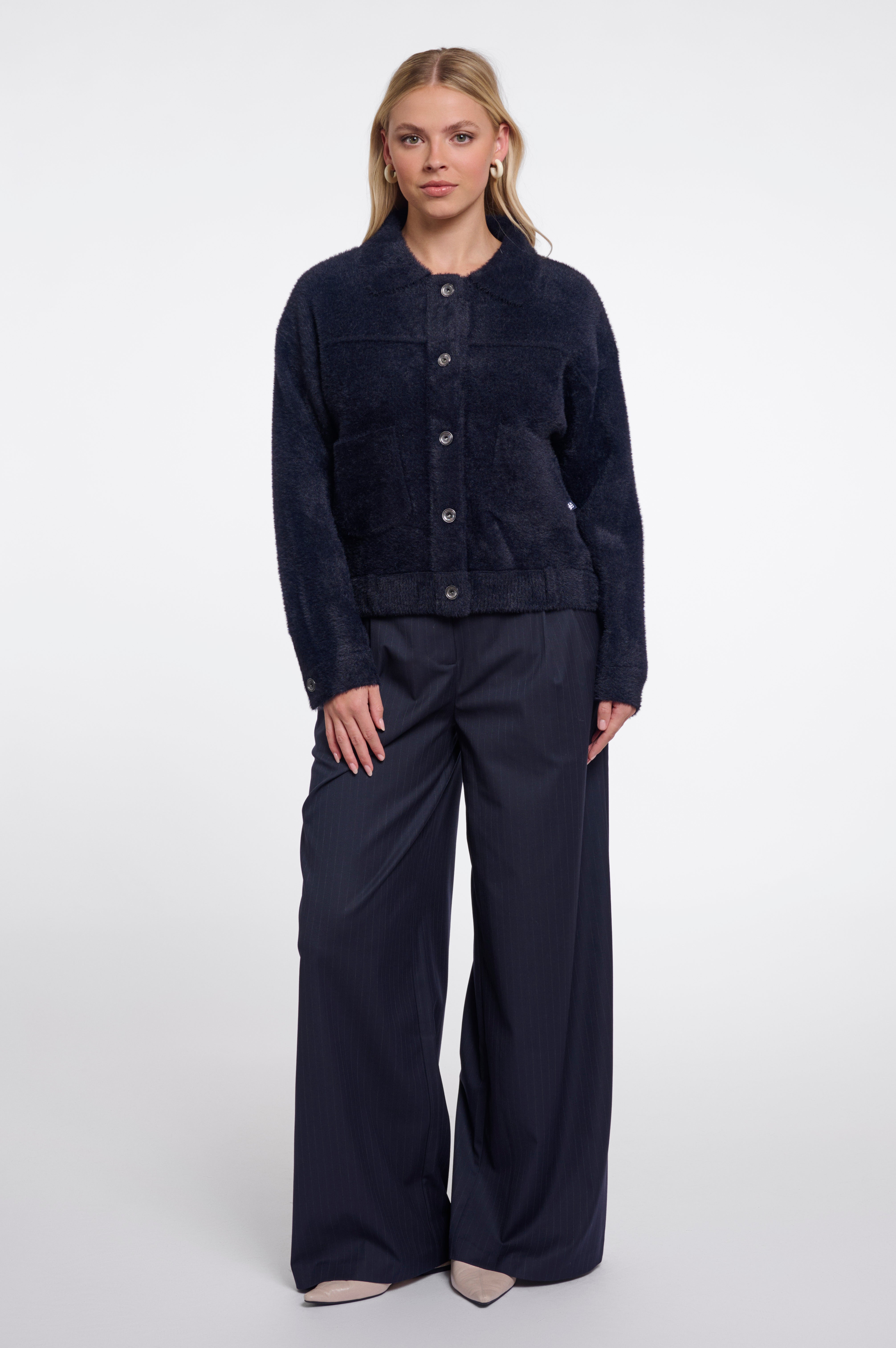 Giacca donna art. Bubbly Rino & Pelle Dark navy