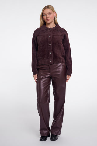 Giacca donna art. Bubbly Rino & Pelle Fudge cloak