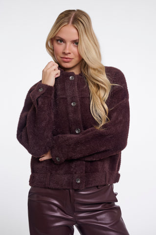 Giacca donna art. Bubbly Rino & Pelle Fudge cloak