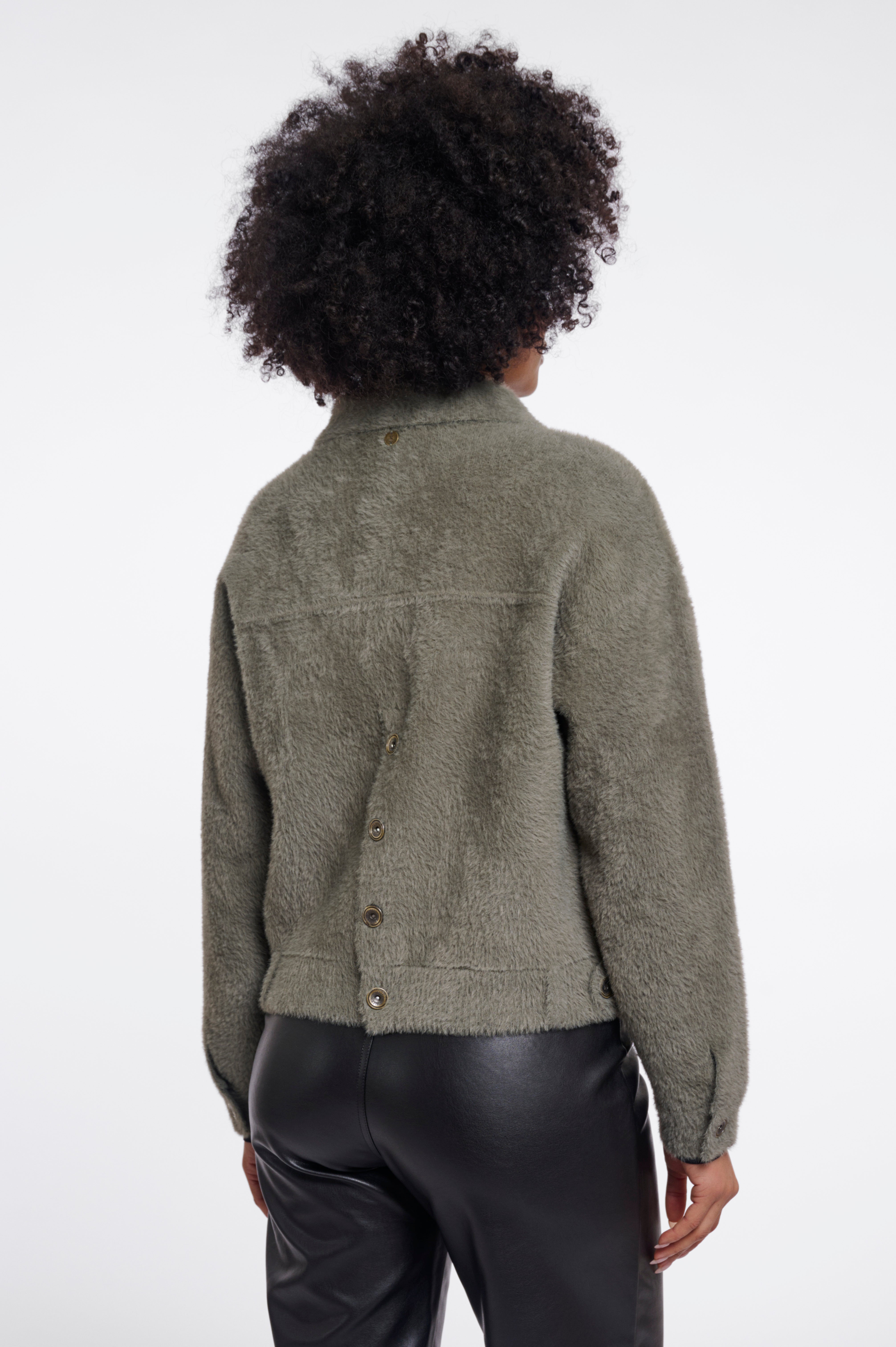 Giacca donna art. Bubbly Rino & Pelle Green ash