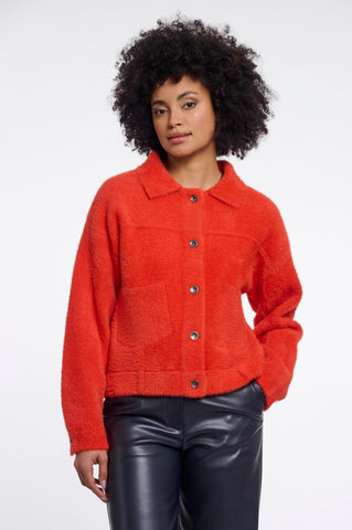 Giacca donna art. Bubbly Rino & Pelle Luminous red