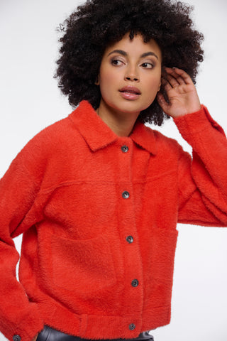 Giacca donna art. Bubbly Rino & Pelle Luminous red