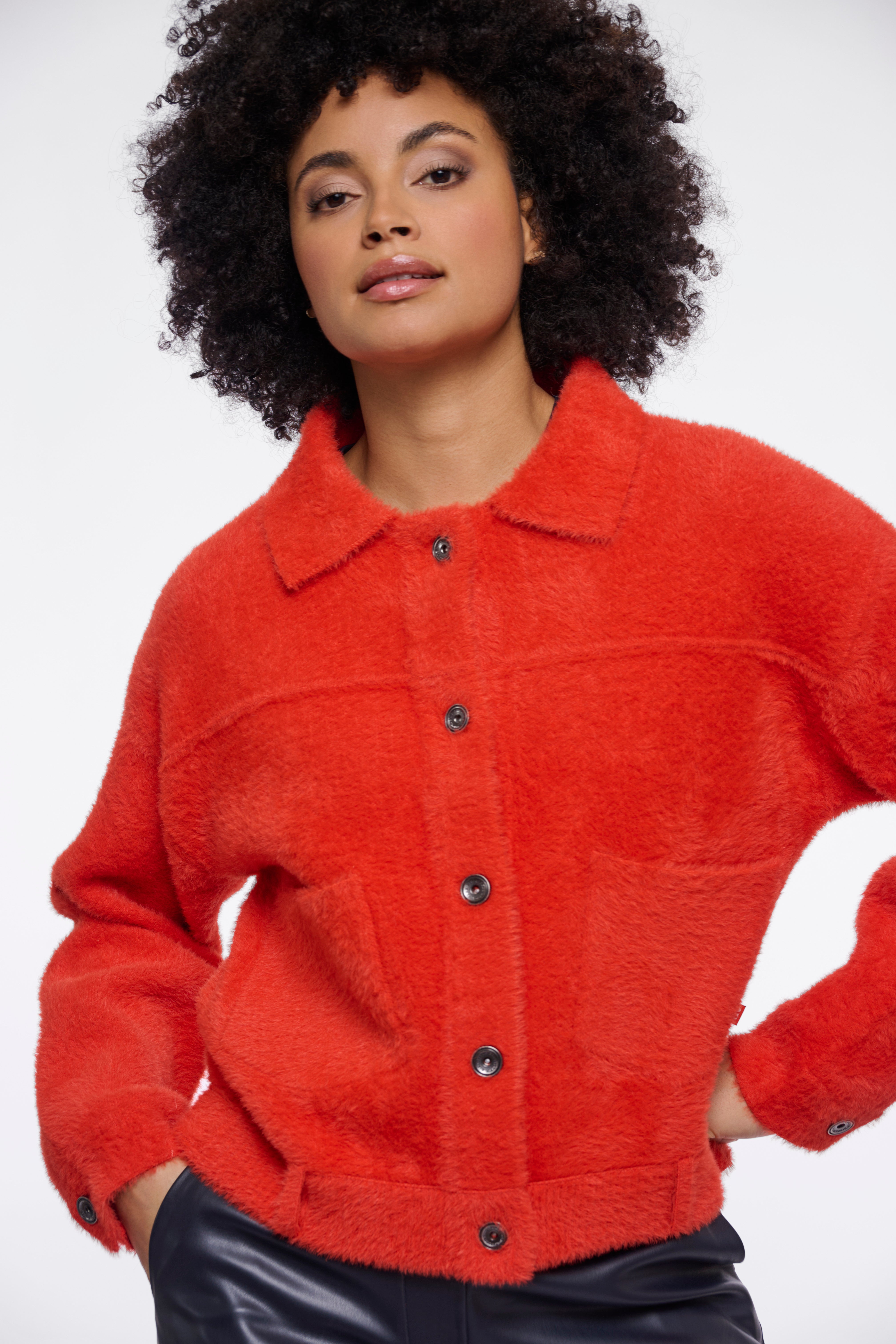 Giacca donna art. Bubbly Rino & Pelle Luminous red
