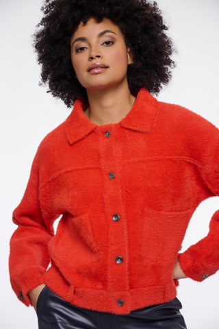 Giacca donna art. Bubbly Rino & Pelle Luminous red