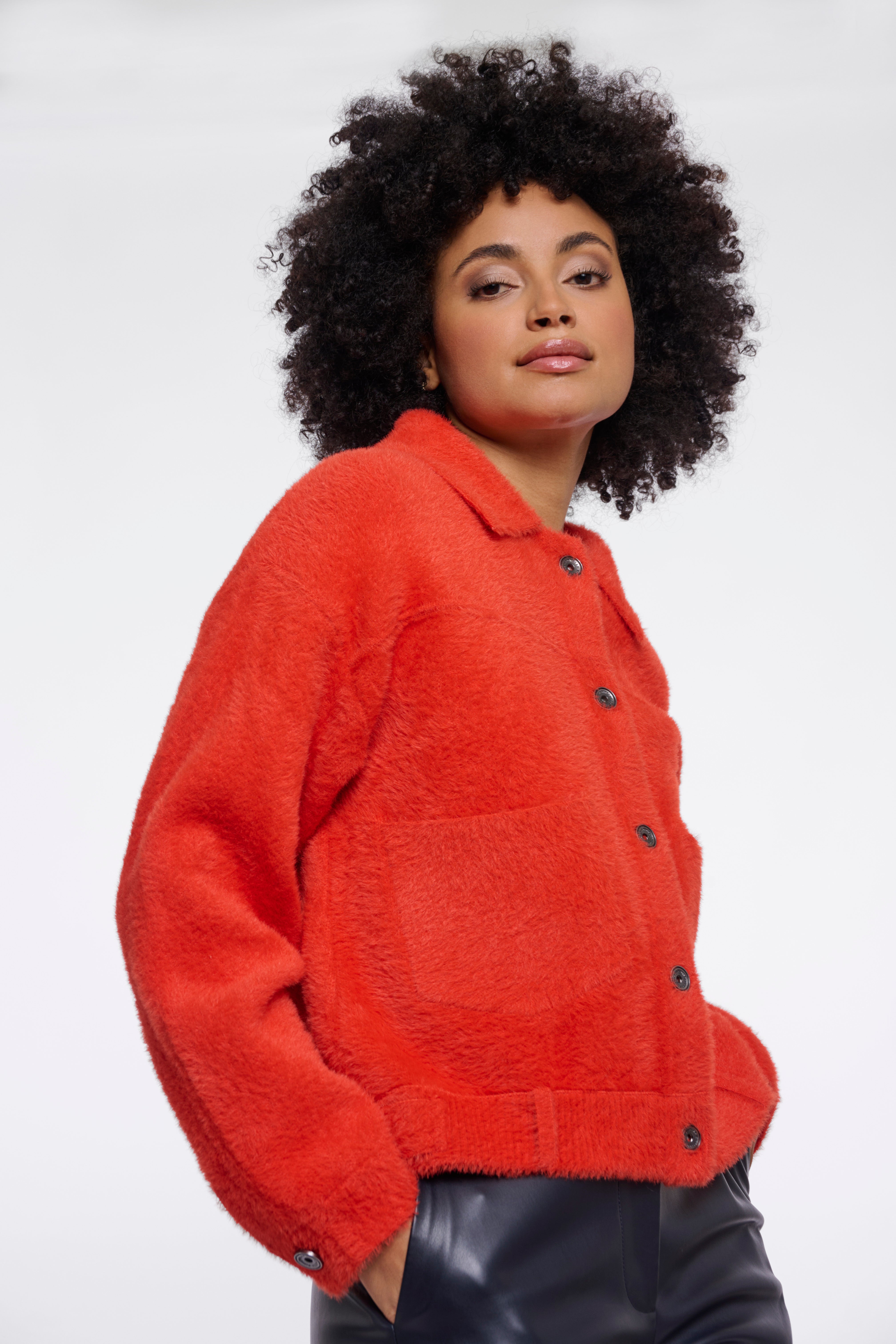Giacca donna art. Bubbly Rino & Pelle Luminous red