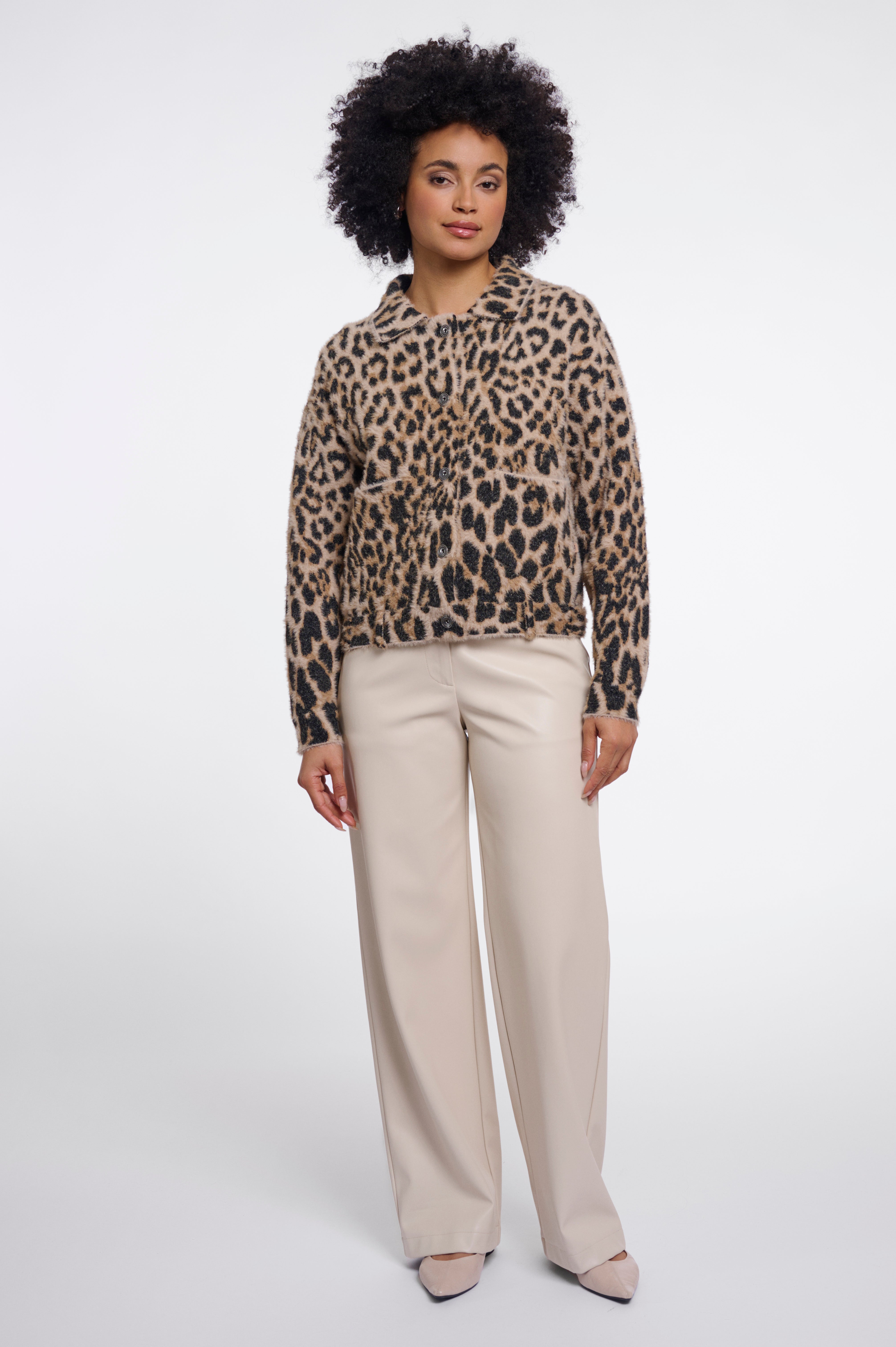 Giacca donna art. Bubbly Rino & Pelle Light leopard