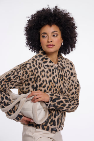Giacca donna art. Bubbly Rino & Pelle Light leopard