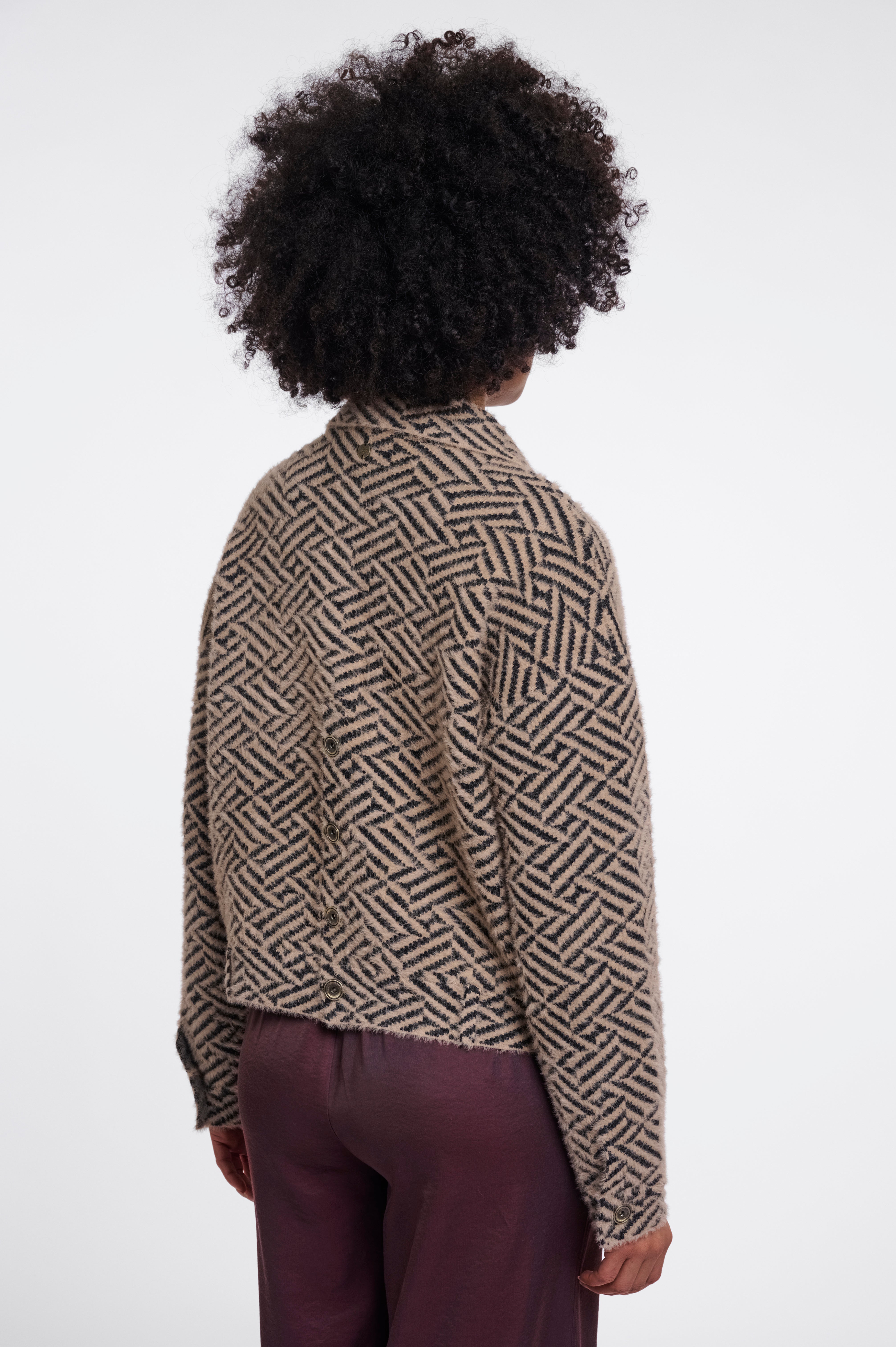 Giacca donna art. Bubbly Rino & Pelle Sand graphic