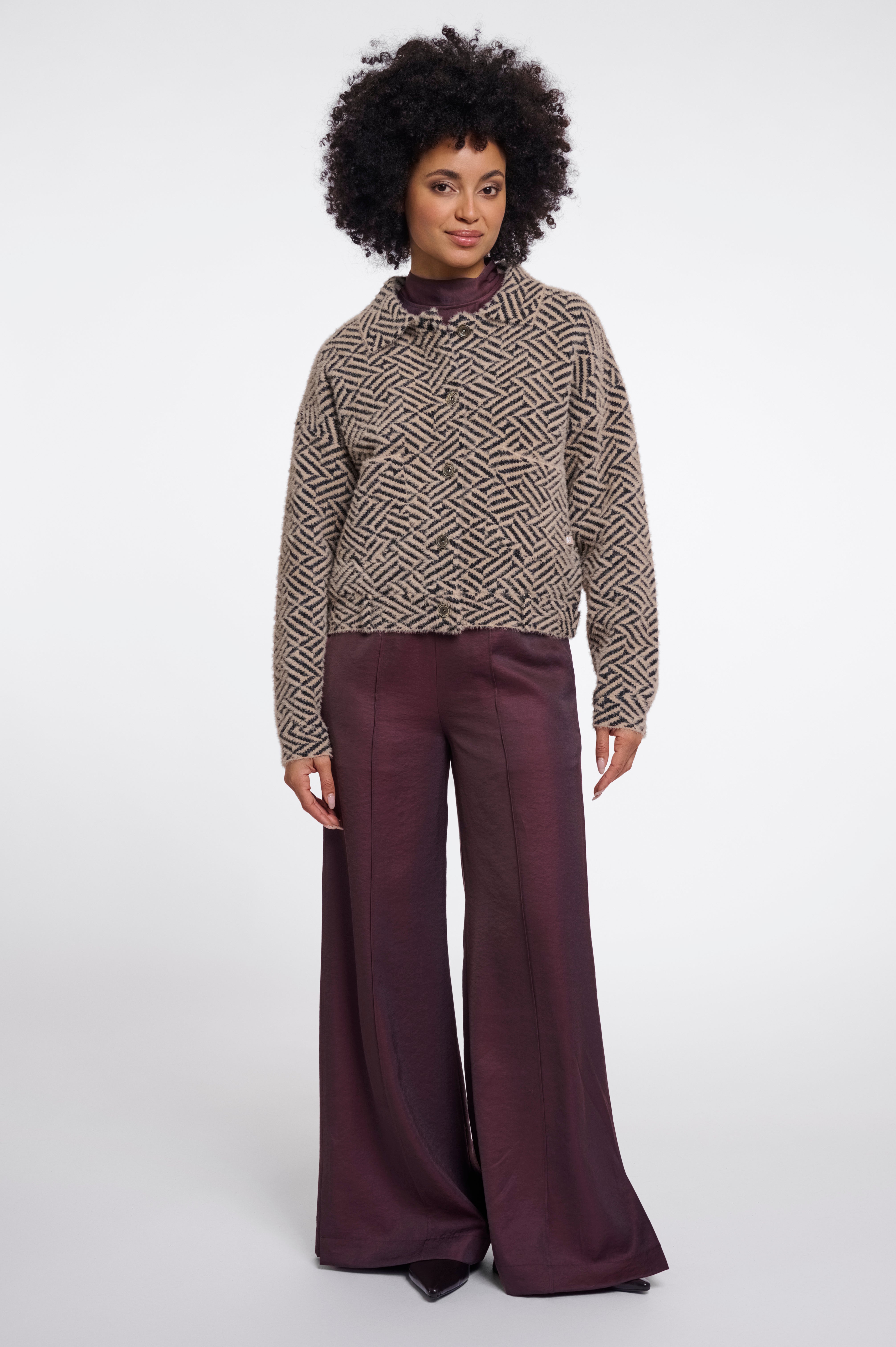 Giacca donna art. Bubbly Rino & Pelle Sand graphic