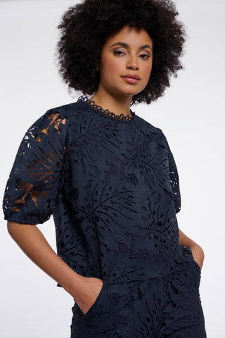 Top donna art. Chantalle Rino & Pelle Dark navy