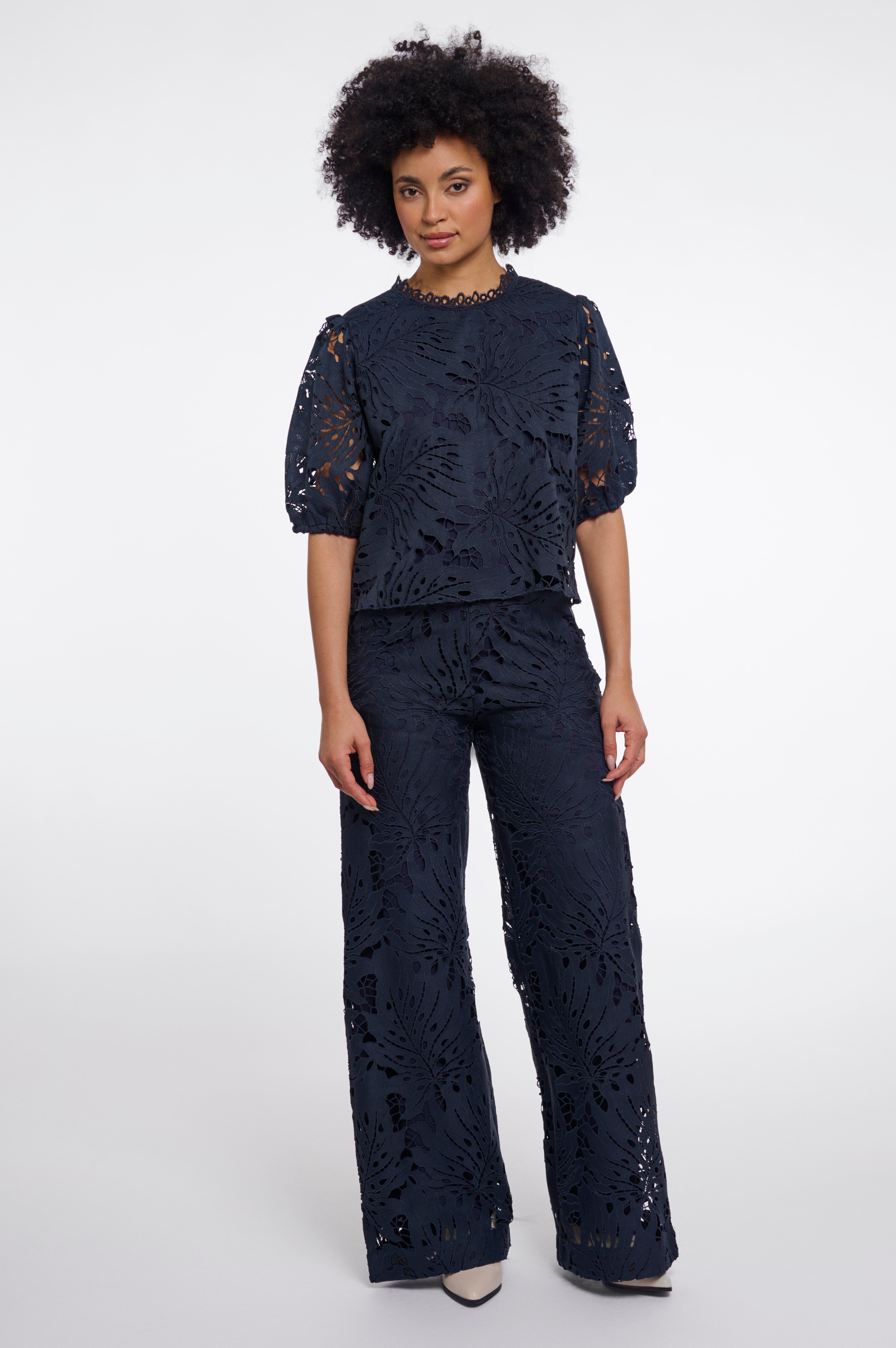 Top donna art. Chantalle Rino & Pelle Dark navy