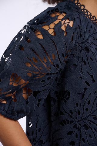 Top donna art. Chantalle Rino & Pelle Dark navy