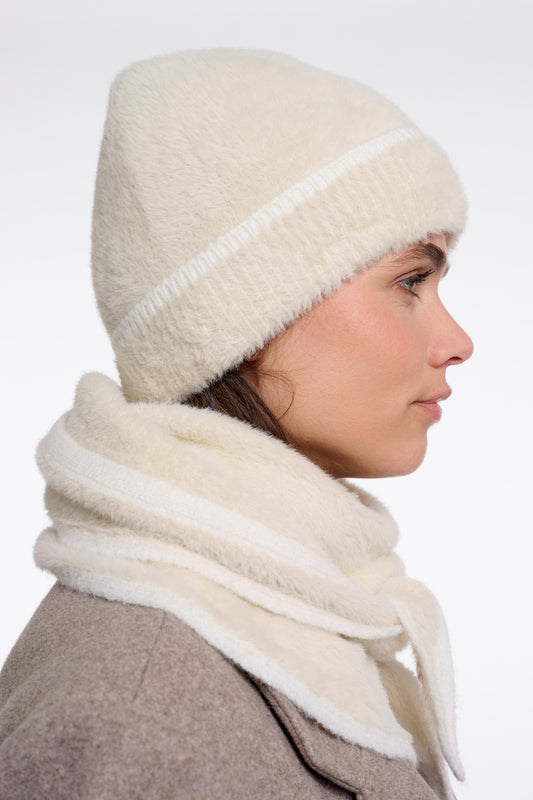 Berretto donna art. Connie Rino & Pelle Birch snow