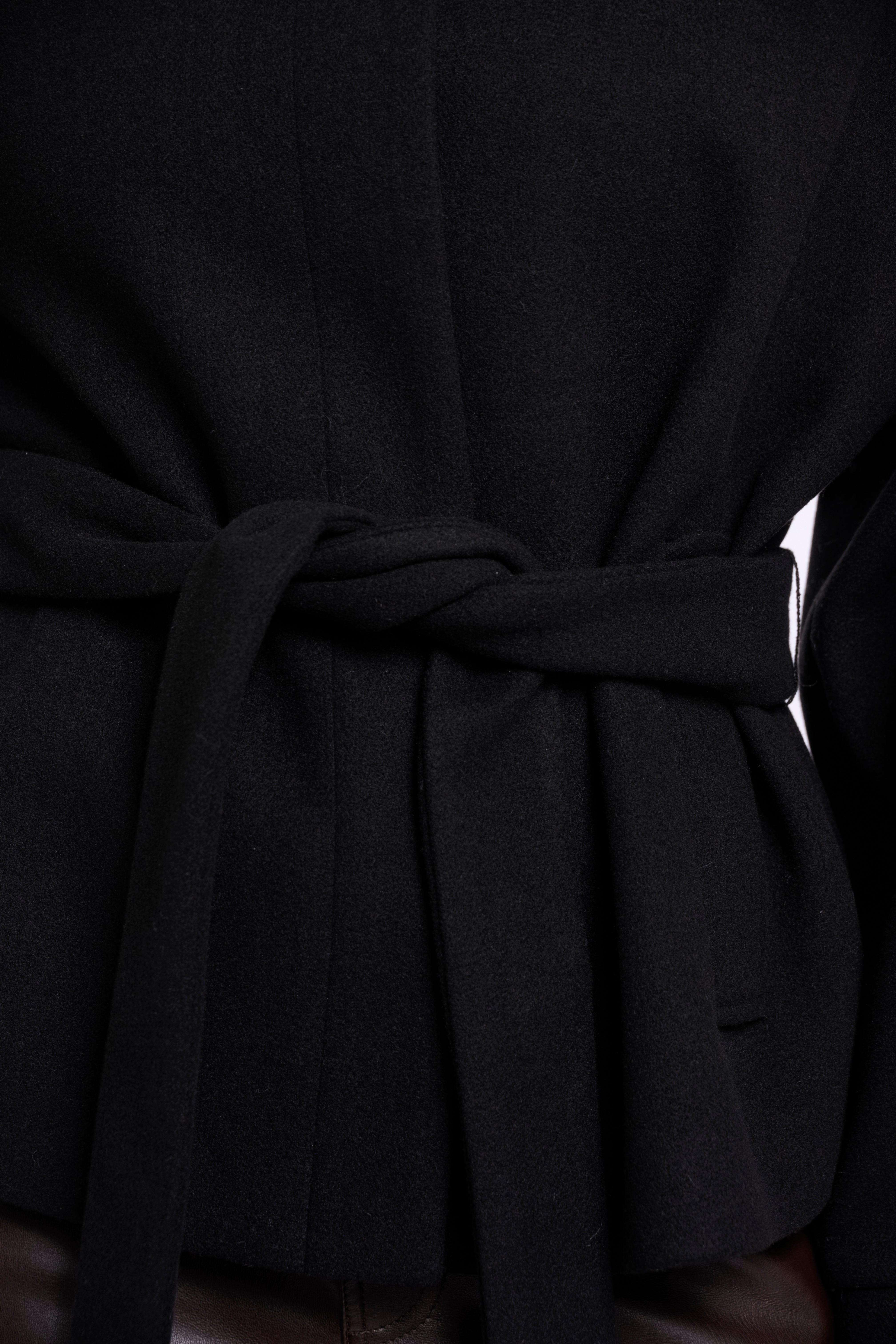 Cappotto donna art. Cornelia Rino & Pelle Black