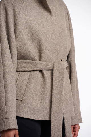 Cappotto donna art. Cornelia Rino & Pelle Toffee melange