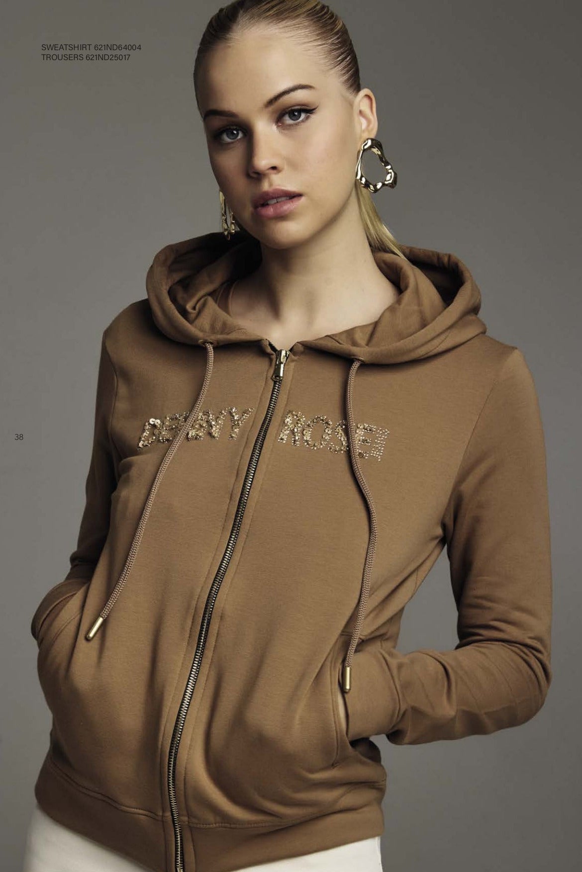 Felpa donna - art. 621ND64004 - Denny Rose Autunno Inverno 2026
