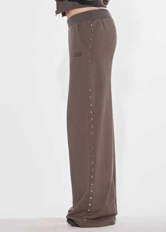 Pantalone felpa borchie Denny Rose 621DD24007