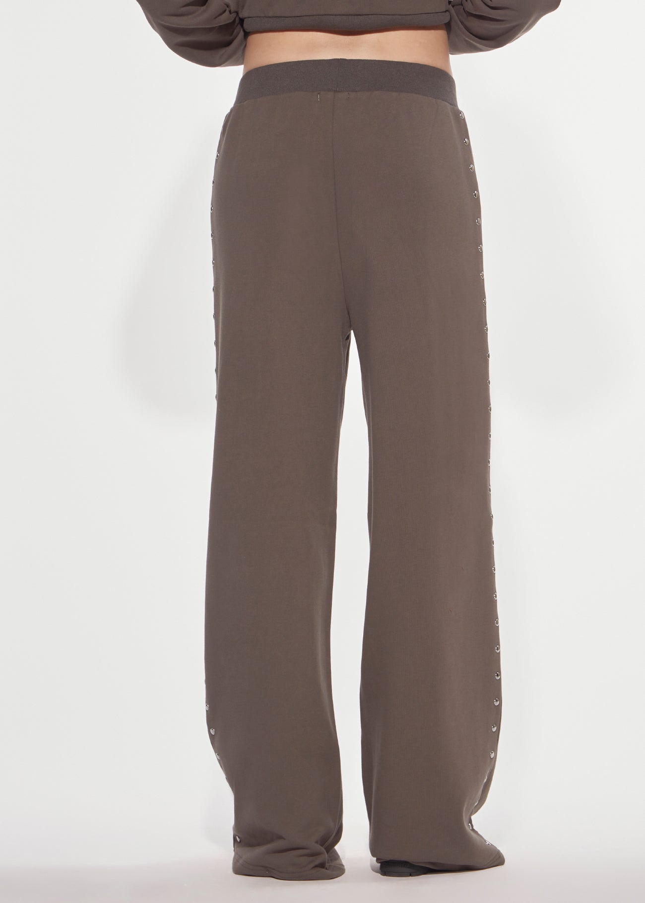 Pantalone felpa borchie Denny Rose 621DD24007