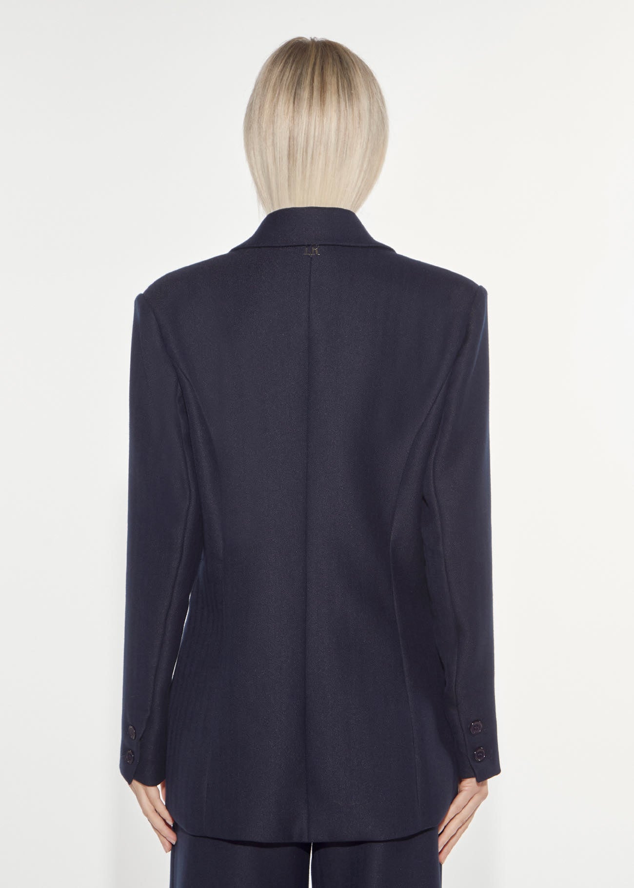 Blazer doppiopetto spinato Denny Rose 621DD35014