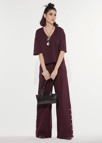 Pantalone punto milano Denny Rose 621DD24002