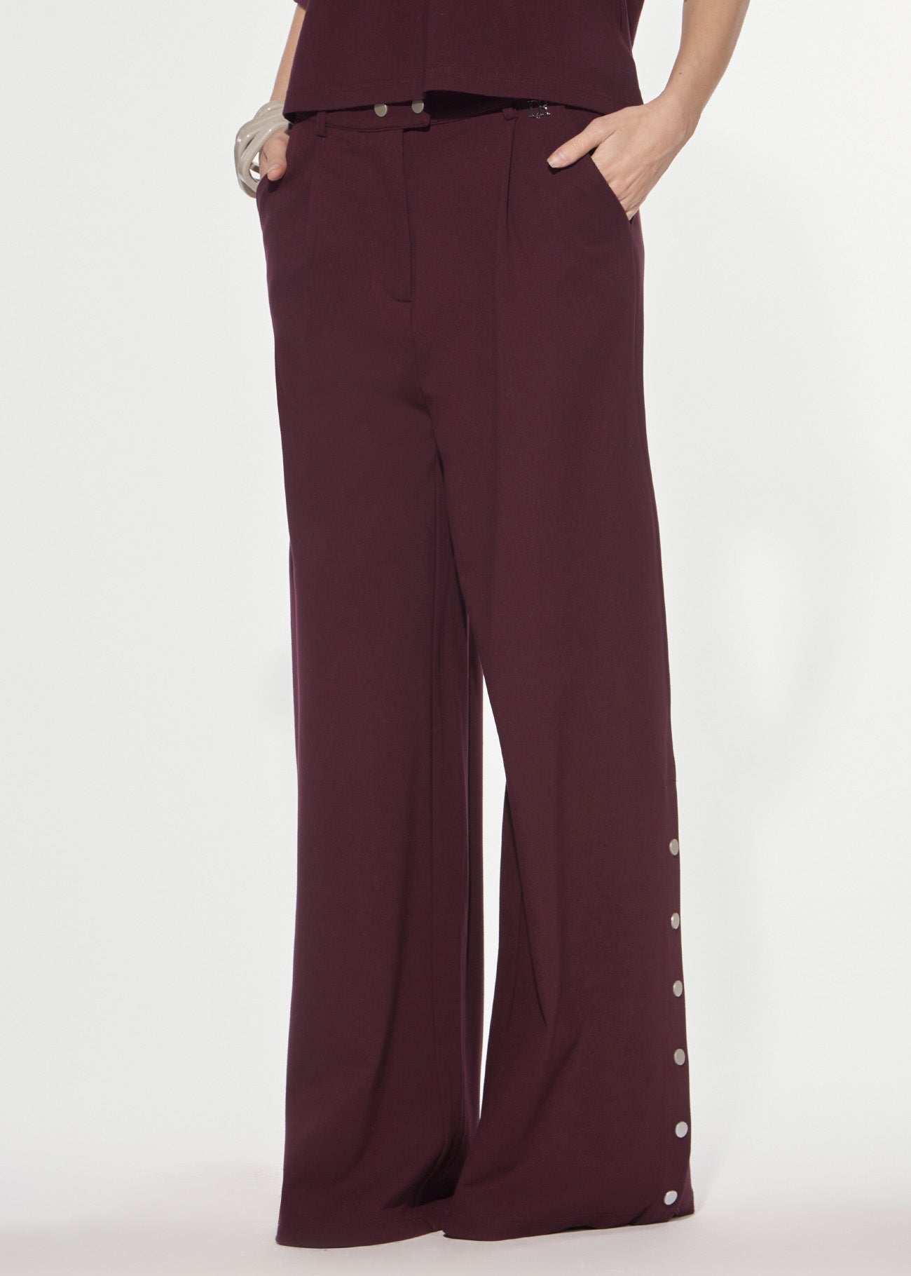Pantalone punto milano Denny Rose 621DD24002