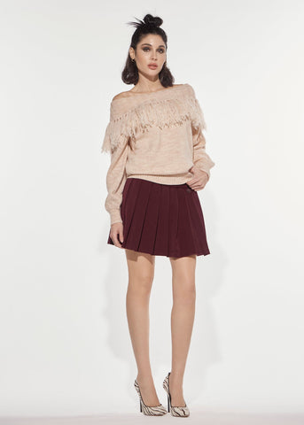 Minigonna Academy gessata Denny Rose 621DD75009
