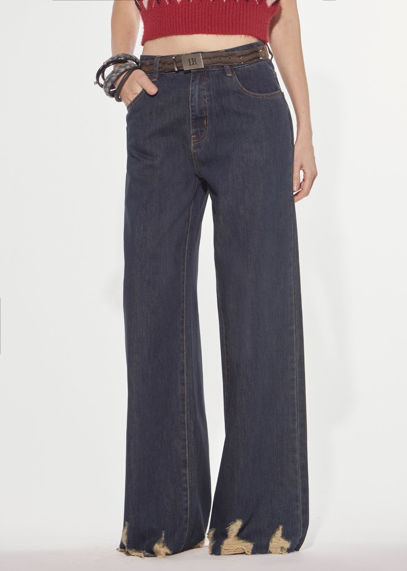 Jeans relaxed distressed Denny Rose 621DD26002