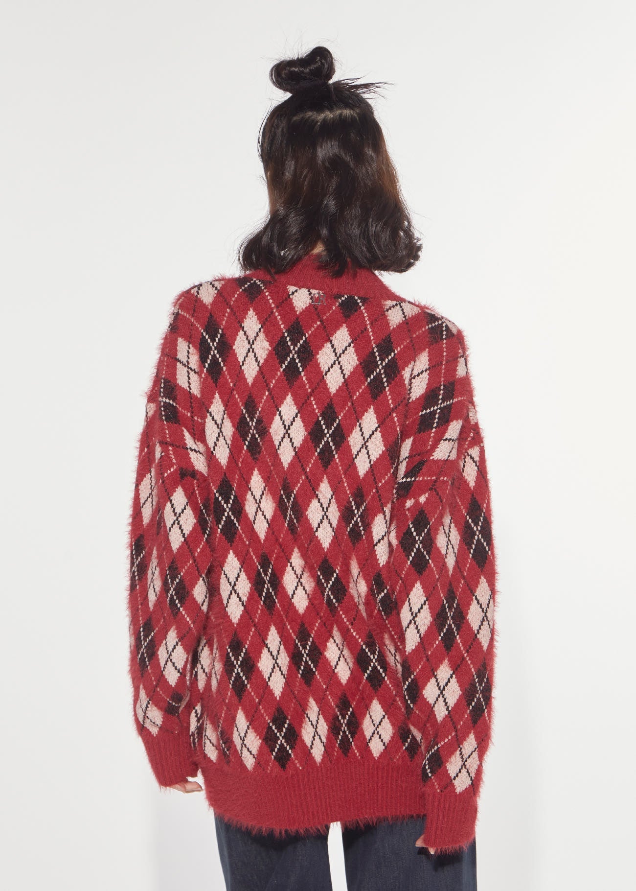 Cardigan jacquard argyle Denny Rose 621DD53001