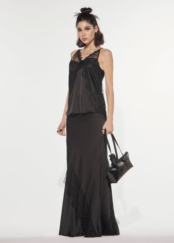 Gonna lunga sirena raso pizzo Denny Rose 621DD75010