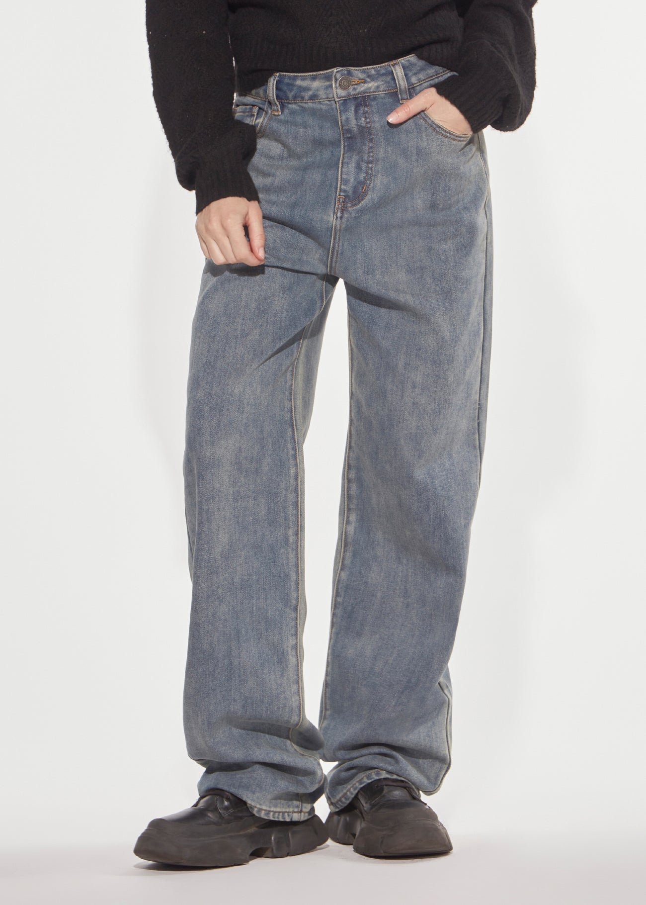 Jeans boy fit washed Denny Rose 621DD26003