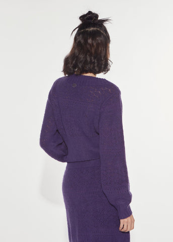 Cardigan punto pizzo Denny Rose 621DD53003