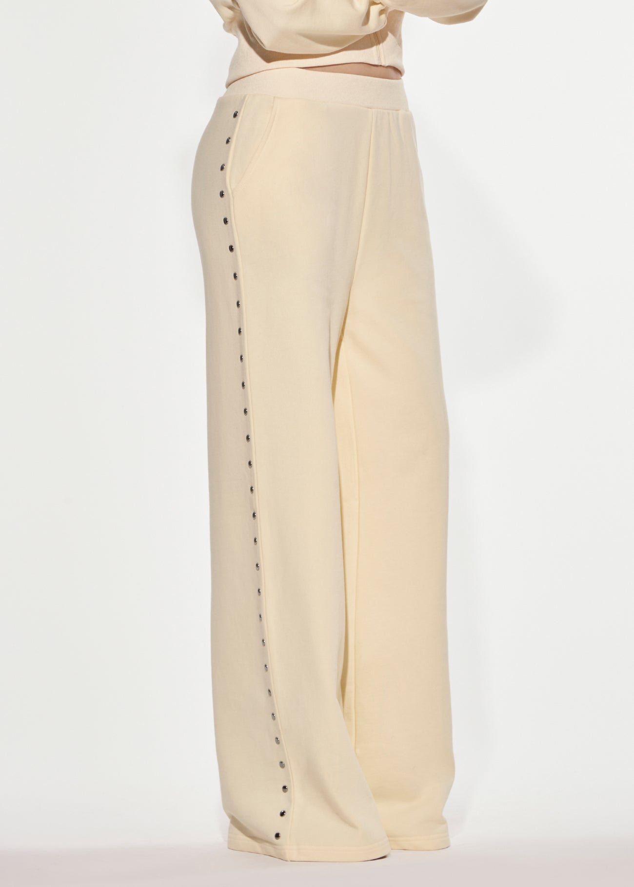 Pantalone felpa borchie Denny Rose 621DD24007