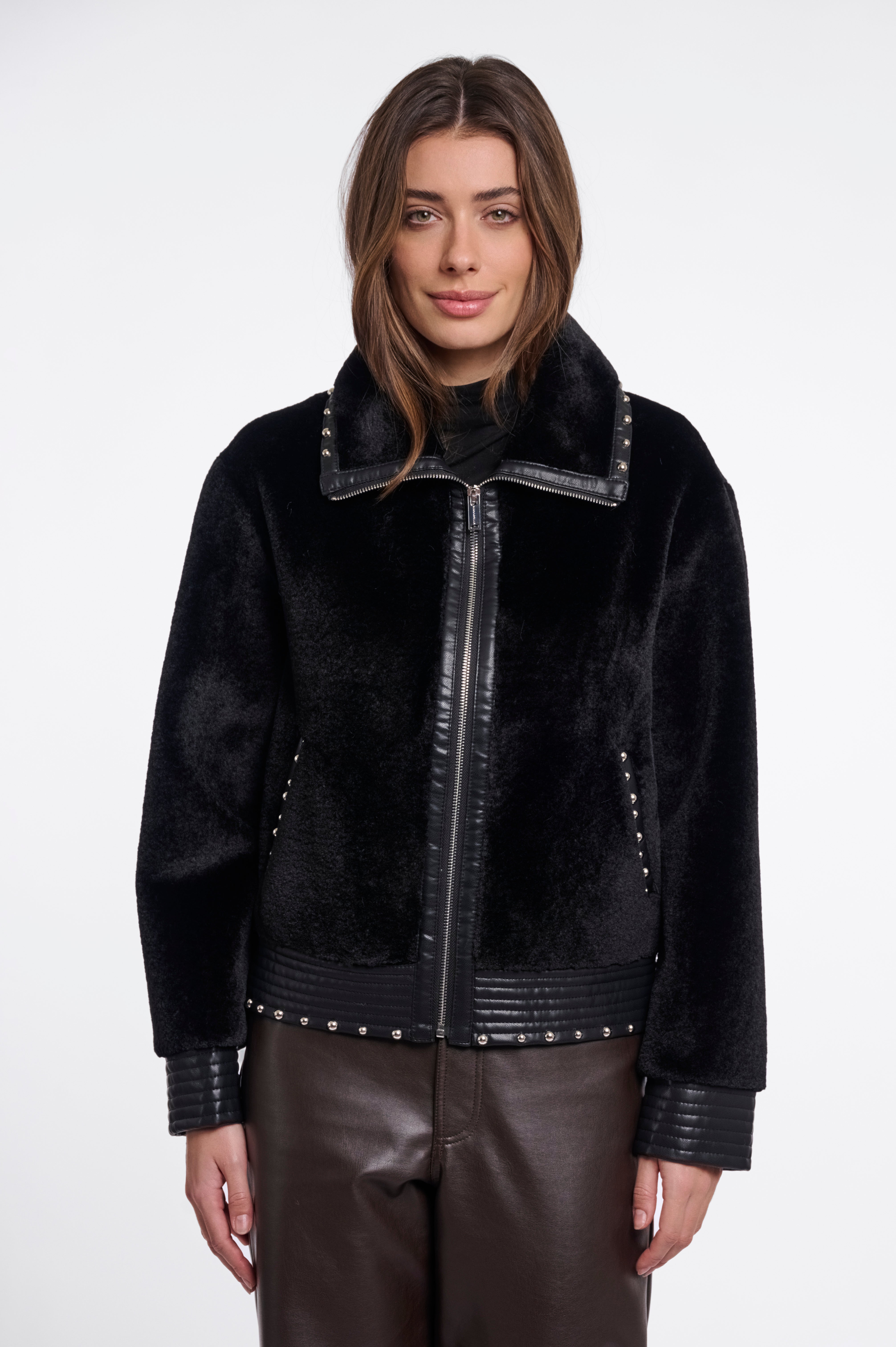 Giacca donna art. Danisha Rino & Pelle Black