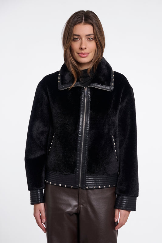 Giacca donna art. Danisha Rino & Pelle Black