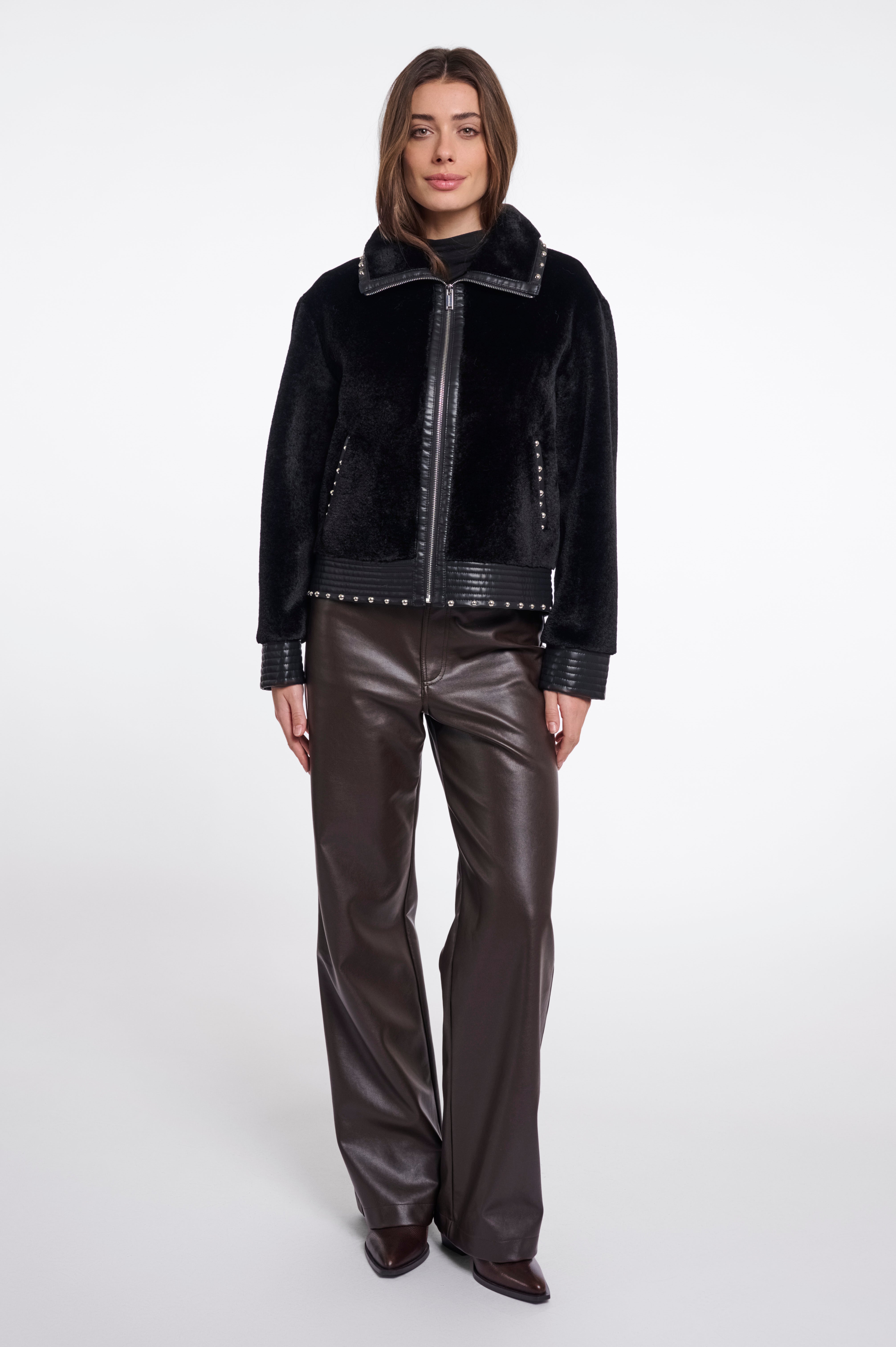 Giacca donna art. Danisha Rino & Pelle Black