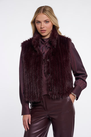 Cappotto donna art. Dava Rino & Pelle Chocolate bean