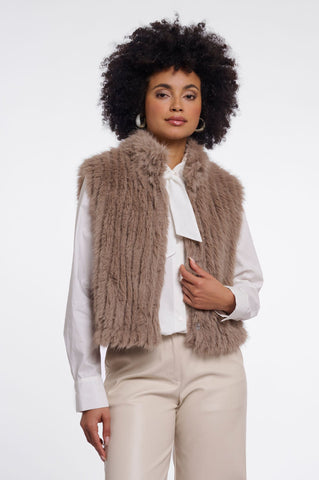 Gilet donna - art. Dava - Rino & Pelle Autunno Inverno 2026/27 Mocha latte