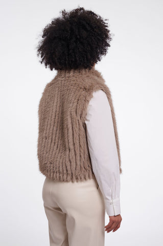 Gilet donna - art. Dava - Rino & Pelle Autunno Inverno 2026/27 Mocha latte