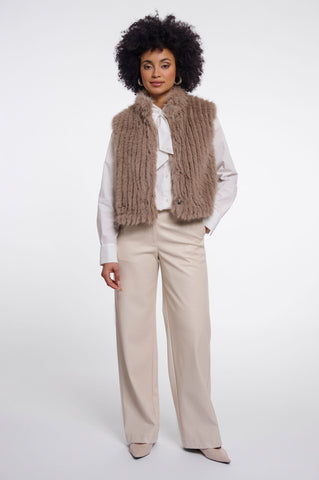 Gilet donna - art. Dava - Rino & Pelle Autunno Inverno 2026/27 Mocha latte