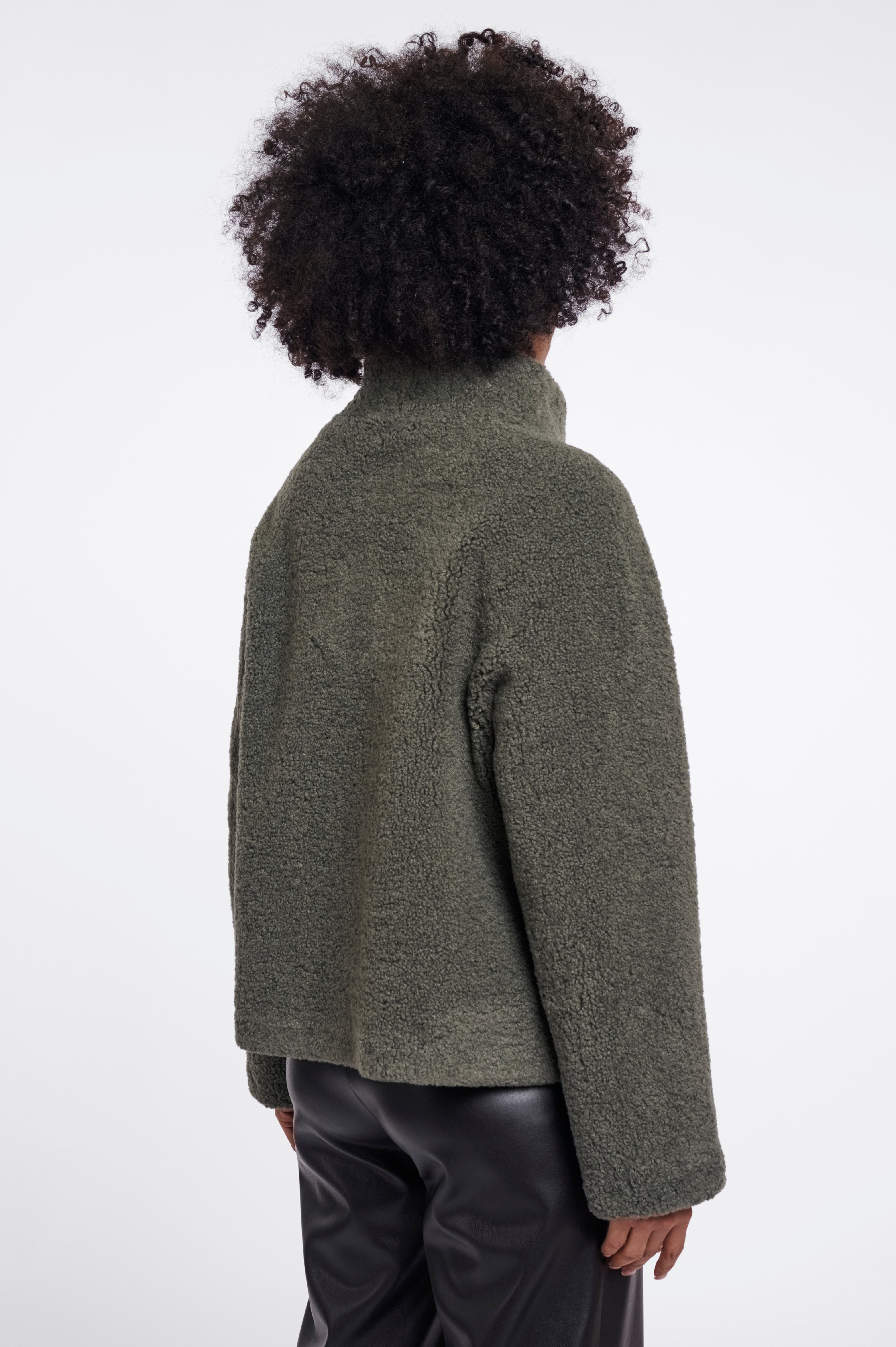 Giacca donna art. Denu Rino & Pelle Misty basil