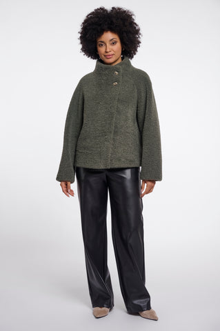 Giacca donna art. Denu Rino & Pelle Misty basil