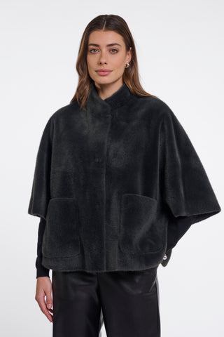 Mantella donna art. Dewi Rino & Pelle Urban teal