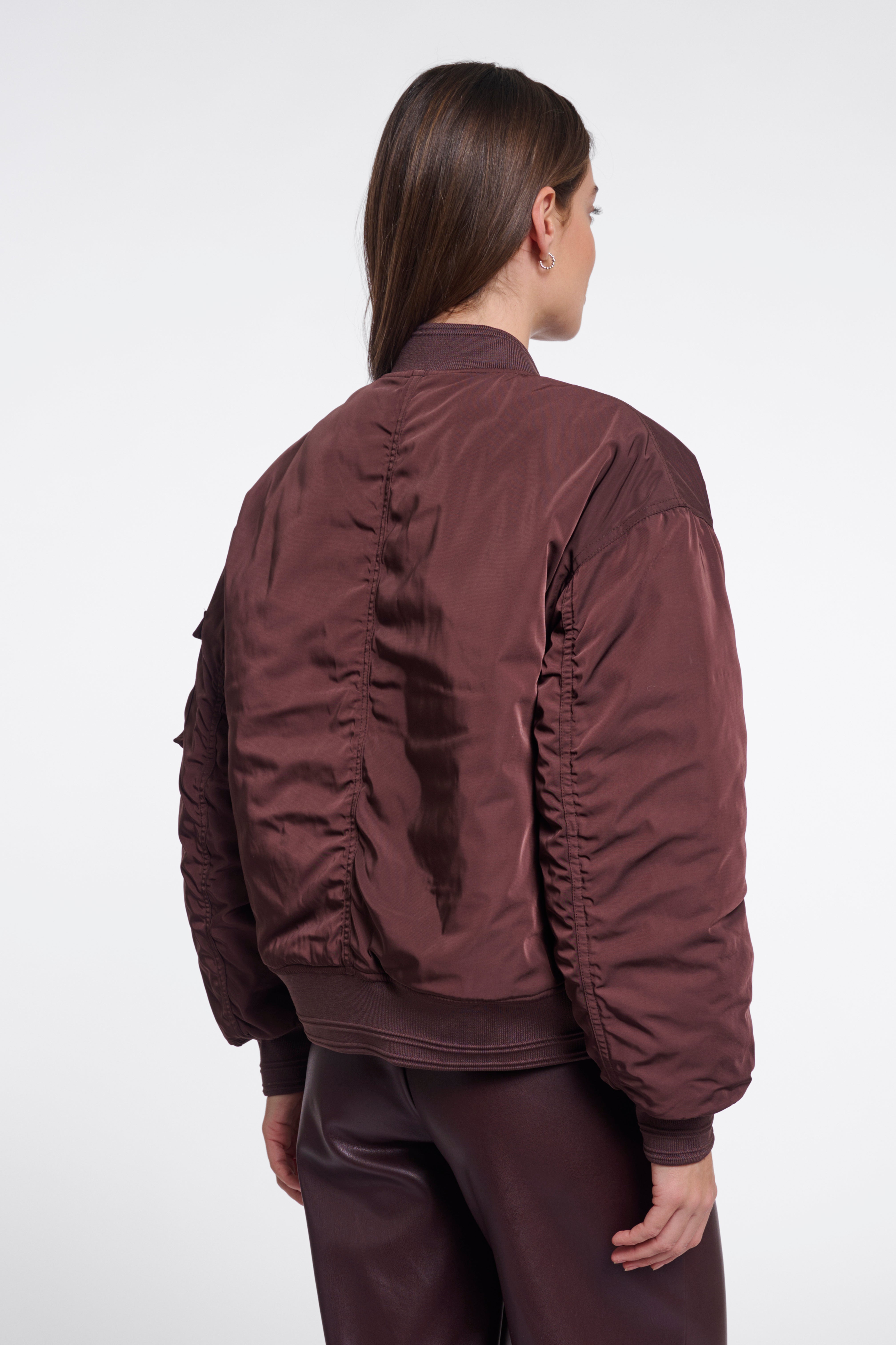 Bomber donna art. Djenna Rino & Pelle Fudge cloak and light blue