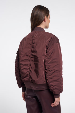 Bomber donna art. Djenna Rino & Pelle Fudge cloak and light blue