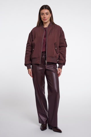 Bomber donna art. Djenna Rino & Pelle Fudge cloak and light blue